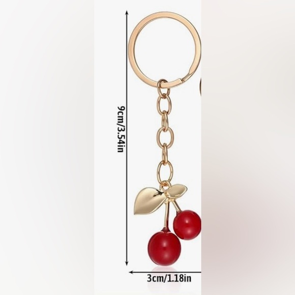 Cherry Bag Charm/Keychain ๐ - Picture 2 of 3